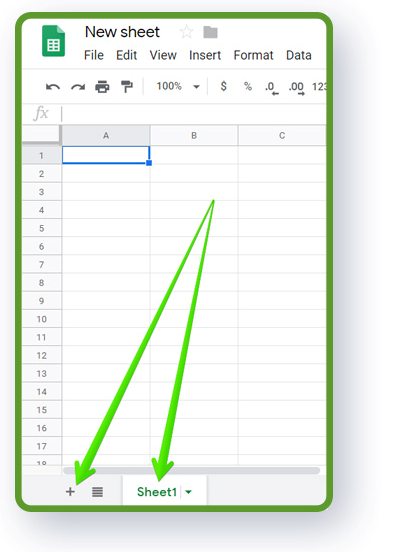 Google Sheets guide - basics of how to work with google sheets