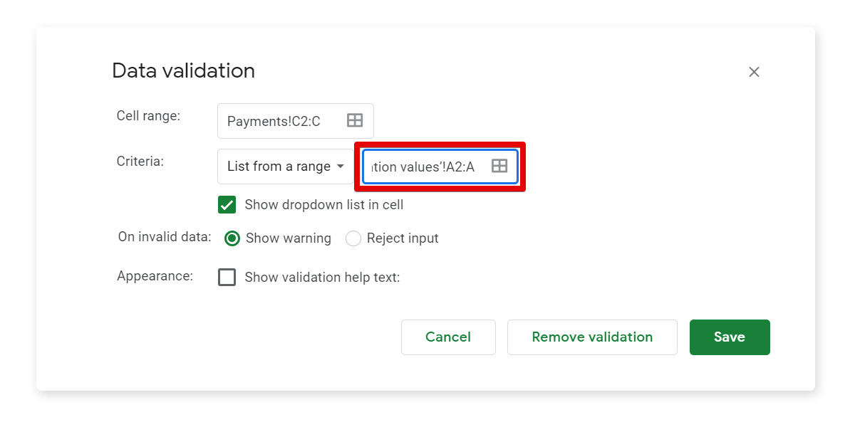 Data-validation-in-Google-Sheets